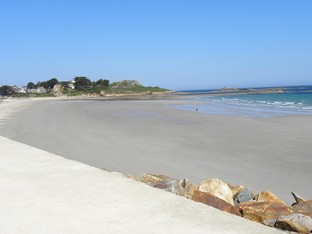  plage de trgastel proche du gite de primel, plougasnou